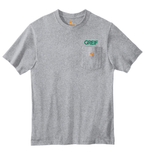 Carhartt® -  Tall Workwear Pocket Short Sleeve T-Shirt with Greif EMBROIDERY Logo - Men's