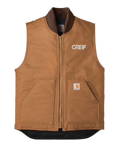 Carhartt® -  Duck Vest with Greif Embroidery Logo - Men's
