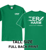 Zero Harm - TALL 50/50 Cotton/Poly Blend T-Shirt