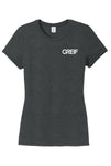 District Made® - 4.5 oz Blended Perfect Tri® Crew Tee with Greif Printed Logo - Ladies