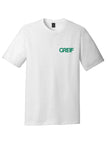 District Made® - 4.5 oz Blended Perfect Tri® Crew Tee with Greif Printed Logo - Men's