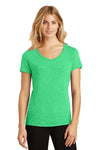 District Made® - 4.5 oz Blended Perfect Tri® V-Neck Tee with Greif Printed Logo - Ladies