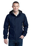 Eddie Bauer® - Rain Jacket with GREIF EMB logo