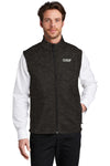Port Authority ® Sweater Fleece Vest with Greif Embroidery Logo - Men's