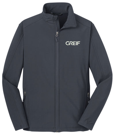 Port Authority® - TALL Core Soft Shell Jacket with Greif Embroidery Logo - Men's