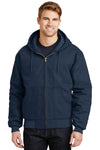 Cornerstone® - Duck Cloth Hooded Work Jacket with Greif Embroidery Logo - Men's