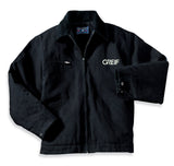 Cornerstone® - Duck Cloth Work Jacket with Greif Embroidery Logo - Men's