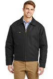Cornerstone® - Duck Cloth Work Jacket with Greif Embroidery Logo - Men's