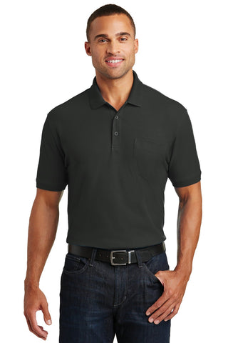 Port Authority® - VALUE COTTON BLEND Core Classic Pique POCKET Polo - Men's