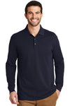 Port Authority® -  PREMIUM 100% EZCotton™ LONG SLEEVE Polo - Men's