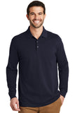 Port Authority® -  PREMIUM 100% EZCotton™ LONG SLEEVE Polo - Men's