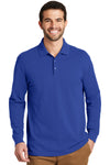 Port Authority® -  PREMIUM 100% EZCotton™ LONG SLEEVE Polo - Men's