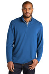 Port Authority® Microterry 1/4-Zip Pullover with GREIF Embroidered Logo