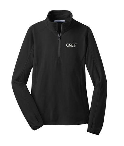 Port Authority® - Microfleece 1/2-Zip Pullover with Greif Logo - Ladies