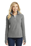 Port Authority® - Microfleece 1/2-Zip Pullover with Greif Logo - Ladies