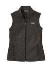 Port Authority ® Sweater Fleece Vest with Greif Embroidery Logo - Ladies