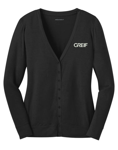 Port Authority® - Concept Cardigan with Greif Embroidery Logo - Ladies