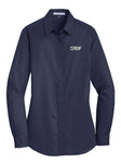 Port Authority® - SuperPro™ Twill Shirt with Greif Embroidery Logo - LADIES