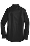 Port Authority® - SuperPro™ Twill Shirt with Greif Embroidery Logo - LADIES