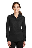 Port Authority® - SuperPro™ Twill Shirt with Greif Embroidery Logo - LADIES