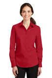 Port Authority® - SuperPro™ Twill Shirt with Greif Embroidery Logo - LADIES