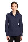 Port Authority® - SuperPro™ Twill Shirt with Greif Embroidery Logo - LADIES