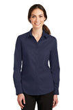 Port Authority® - SuperPro™ Twill Shirt with Greif Embroidery Logo - LADIES