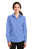 Port Authority® - SuperPro™ Twill Shirt with Greif Embroidery Logo - LADIES