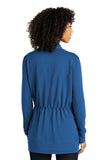 Port Authority Ladies Microterry Cardigan with GREIF embroidery