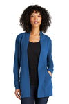 Port Authority Ladies Microterry Cardigan with GREIF embroidery