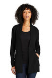 Port Authority Ladies Microterry Cardigan with GREIF embroidery