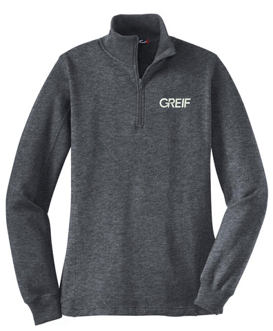 Sport-Tek® - 1/2-Zip Sweatshirt with Greif Embroidery Logo - Ladies