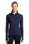 Sport-Tek® Sport-Wick® - Stretch 1/2-Zip Pullover with Greif Embroidery Logo - Ladies