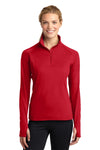 Sport-Tek® Sport-Wick® - Stretch 1/2-Zip Pullover with Greif Embroidery Logo - Ladies