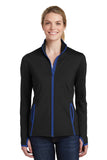 Sport-Tek® - Sport-Wick® Stretch Contrast Full-Zip Jacket with Greif Logo - Ladies