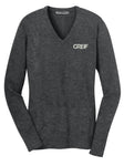 Port Authority® - V-Neck Sweater with Greif Logo - Ladies