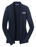 Port Authority® - Open Front Cardigan Sweater with Greif Logo - Ladies