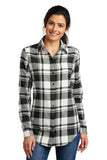 Port Authority® - Plaid Flannel Tunic - Ladies with GREIF Embroidered Logo