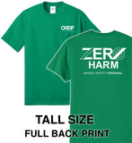 Zero Harm - TALL POCKET 50/50 Cotton/Poly Blend T-Shirt