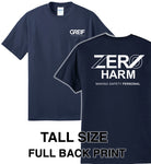 Zero Harm - TALL POCKET 50/50 Cotton/Poly Blend T-Shirt