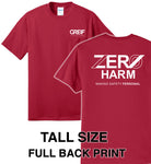 Zero Harm - TALL POCKET 50/50 Cotton/Poly Blend T-Shirt