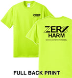 Zero Harm - POCKET 50/50 Cotton/Poly Blend T-Shirt