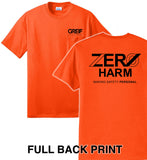 Zero Harm - POCKET 50/50 Cotton/Poly Blend T-Shirt