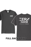 Zero Harm - 50/50 Cotton/Poly Blend T-Shirt