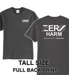 Zero Harm - TALL 50/50 Cotton/Poly Blend T-Shirt