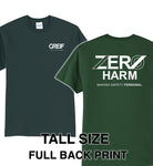 Zero Harm - TALL 50/50 Cotton/Poly Blend T-Shirt
