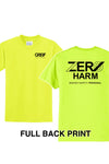 Zero Harm - 50/50 Cotton/Poly Blend T-Shirt