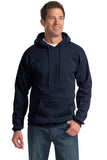 Port & Company® - TALL Essential Fleece Pullover Hooded Sweatshirt with Printed Greif Logo - Men's