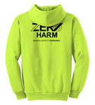 Zero Harm - Essential Fleece Full-Zip Hooded Sweatshirt