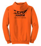Zero Harm - Essential Fleece Full-Zip Hooded Sweatshirt